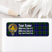 Pringle Tartan & Badge Etiket (Insitu)