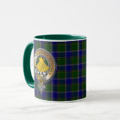 Pringle Tartan & Badge Mok (Voorkant links)