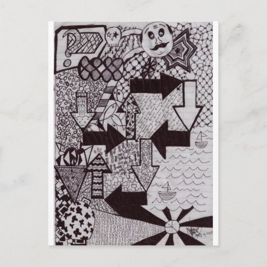 PringlesMan Briefkaart (Voorkant)