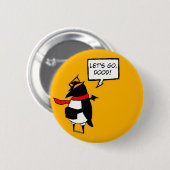 Prinny Esc-toets Ronde Button 5,7 Cm (Voorkant /achterkant)