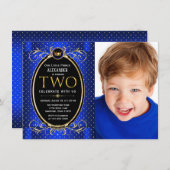 Prins 2e verjaardag kaart (Voorkant / Achterkant)