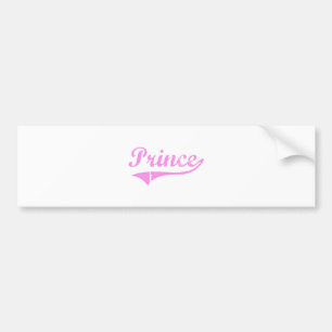 Prins achternaam klassieke stijl bumpersticker