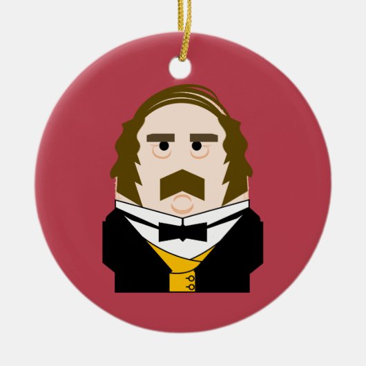 Prins Albert, de Prins Consort Keramisch Ornament (Voorkant)