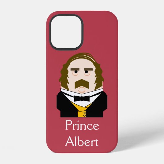Prins Albert, de prins-gemaal iPhone Hoesje (Achterkant)