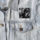 Prins Albert, na het schilderij van 1859 Vierkante Button 5,1 Cm (In situ)