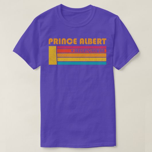 Prins Albert Saskatchewan Canada  nood T-shirt (Design voorkant)