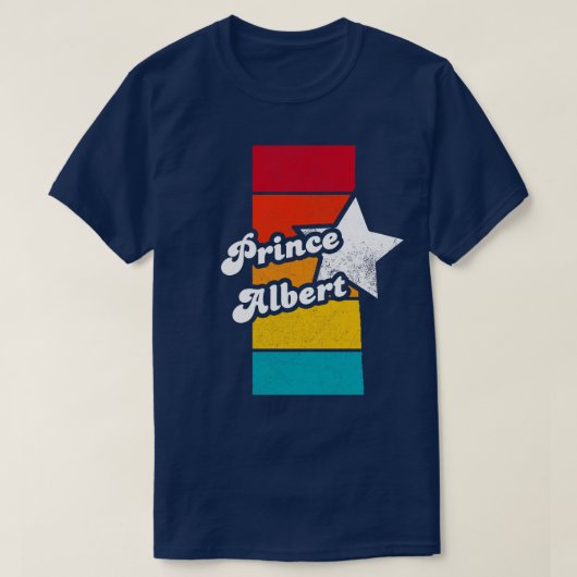 Prins Albert Saskatchewan Canada  nood T-shirt (Design voorkant)