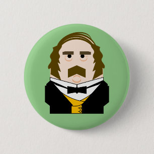 Prins Albert the Prince Consort Ronde Button 5,7 Cm