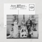 Prins Alexander van Hessen met zijn vrouw Julie Briefkaart (Voorkant / Achterkant)