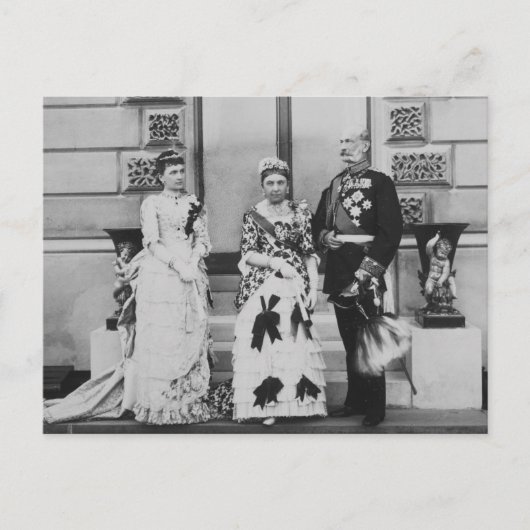 Prins Alexander van Hessen met zijn vrouw Julie Briefkaart (Voorkant)