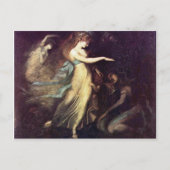 Prins Arthur en de feiharde koningin van Füssli Jo Briefkaart (Voorkant)