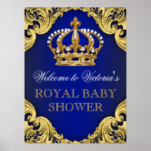 Prins Baby shower Poster