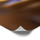 Prins babyjongetje goudpaleis kroonblauw poster (Hoek)