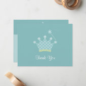 Prins Bedankbriefje Notitiekaartje (Voorkant / Achterkant in situ)