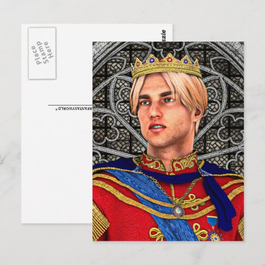 Prins Briefkaart (Voorkant / Achterkant)