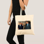 Prins Charles en premier Tony Blair Tote Bag (Voorkant (product))