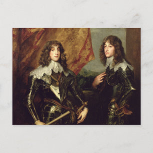 Prins Charles Louis Elector Palatine Briefkaart