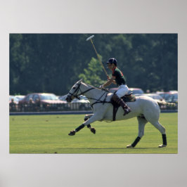 Prins Charles speelt Polo in Windsor Poster