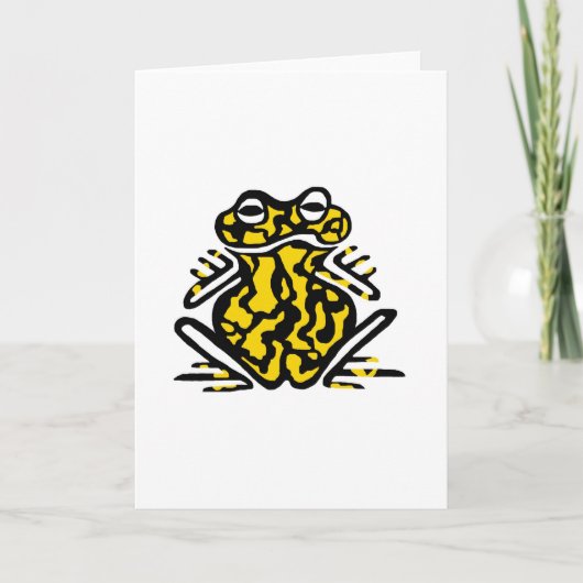 Prins Charmant! - Corroboree Frog - Wildlife card Kaart (Voorkant)