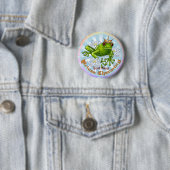 Prins Charmant de Kikker Ronde Button 5,7 Cm (In situ)