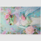 Prins Charmant Kikker Pasen Decoratie Decoupage Tissuepapier (Voorkant)