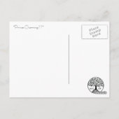 "Prins charming" Briefkaart (Achterkant)