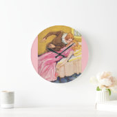 Prins Charming die het zoenen Sleeping Beauty vers Grote Klok (Huis)