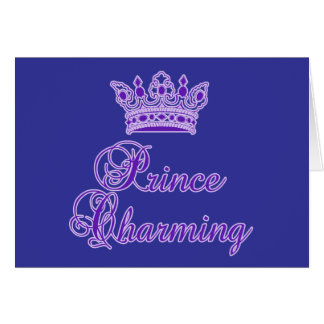 Prins Charming in koninklijk Paars voor Baby of Vo