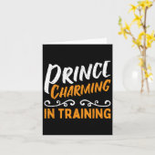 Prins Charming in training Fairy Tale Hero Kaart (Gele Bloem)
