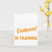 Prins Charming in training Fairy Tale Hero Kaart (Gele Bloem)