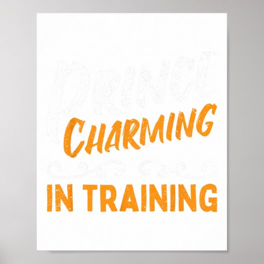 Prins Charming in training Fairy Tale Hero Poster (Voorkant)