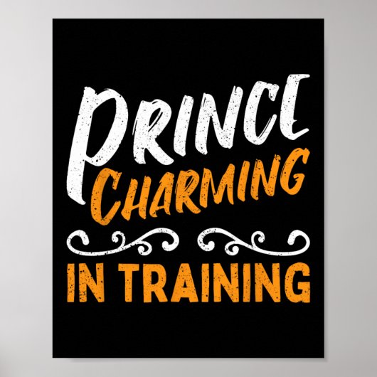 Prins Charming in training Fairy Tale Hero Poster (Voorkant)
