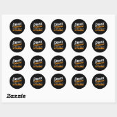 Prins Charming in training Fairy Tale Hero Ronde Sticker (Vel)