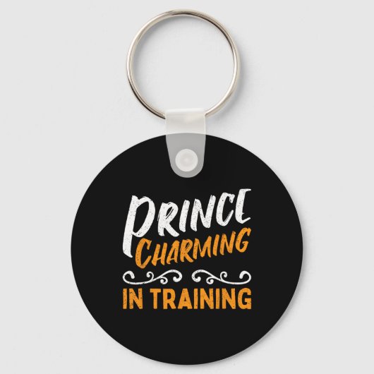Prins Charming in training Fairy Tale Hero Sleutelhanger (Voorkant)