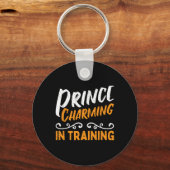Prins Charming in training Fairy Tale Hero Sleutelhanger (Voorkant)