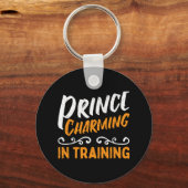 Prins Charming in training Fairy Tale Hero Sleutelhanger (Voorkant)