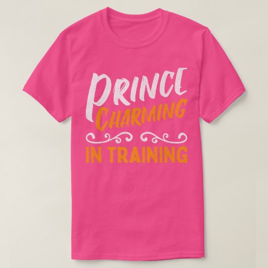 Prins Charming in training Fairy Tale Hero T-shirt (Design voorkant)