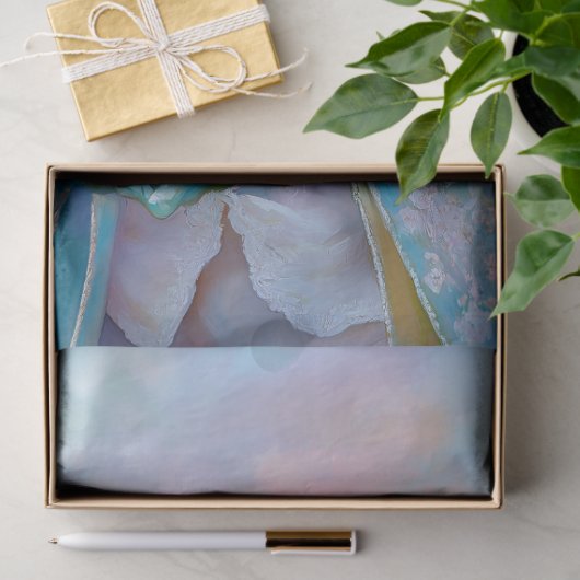 Prins Charming Kikker Romantische bruiloft Decoupa Tissuepapier (Geschenk)