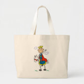 Prins Charming on Horse Tshirts and Gifts Grote Tote Bag (Voorkant)