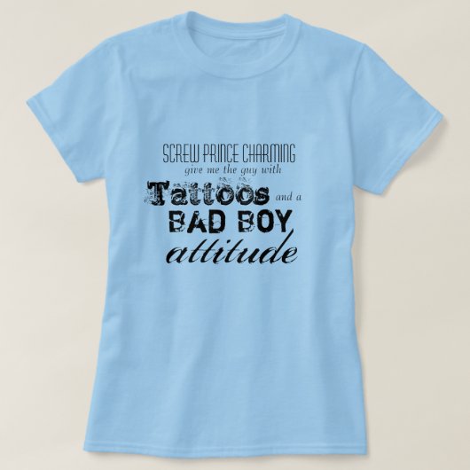 Prins charming... t-shirt (Design voorkant)