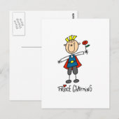 Prins Charming Tshirts en Gifts Briefkaart (Voorkant / Achterkant)