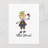 Prins Charming Tshirts en Gifts Briefkaart (Voorkant)