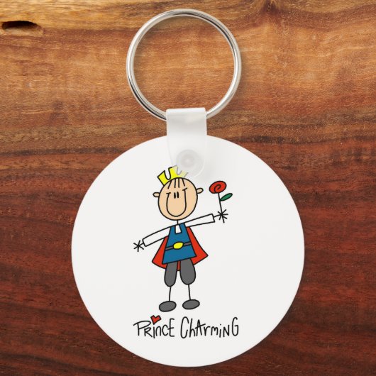 Prins Charming Tshirts en Gifts Sleutelhanger (Voorkant)