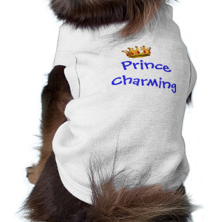 Prins Charming white pet shirt
