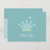 Prins Dank Je Brief Notitiekaartje (Voorkant / Achterkant)