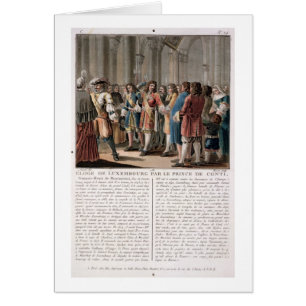 Prins de Conti (1664-1709) prijzen de hertog van