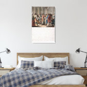 Prins de Conti (1664-1709) prijzen de hertog van Canvas Afdruk (Insitu (Slaapkamer))