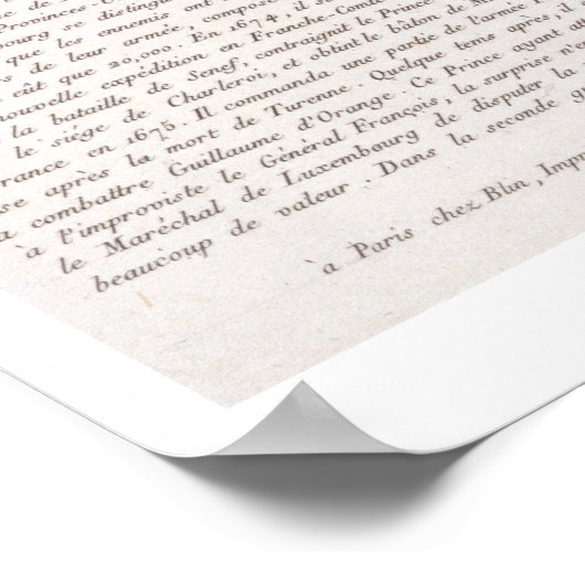 Prins de Conti (1664-1709) prijzen de hertog van Poster (Hoek)