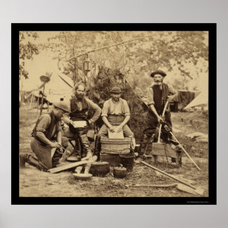 Prins de Joinville-Seragents Quarters 1862 Poster