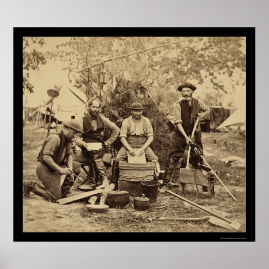 Prins de Joinville-Seragents Quarters 1862 Poster (Voorkant)